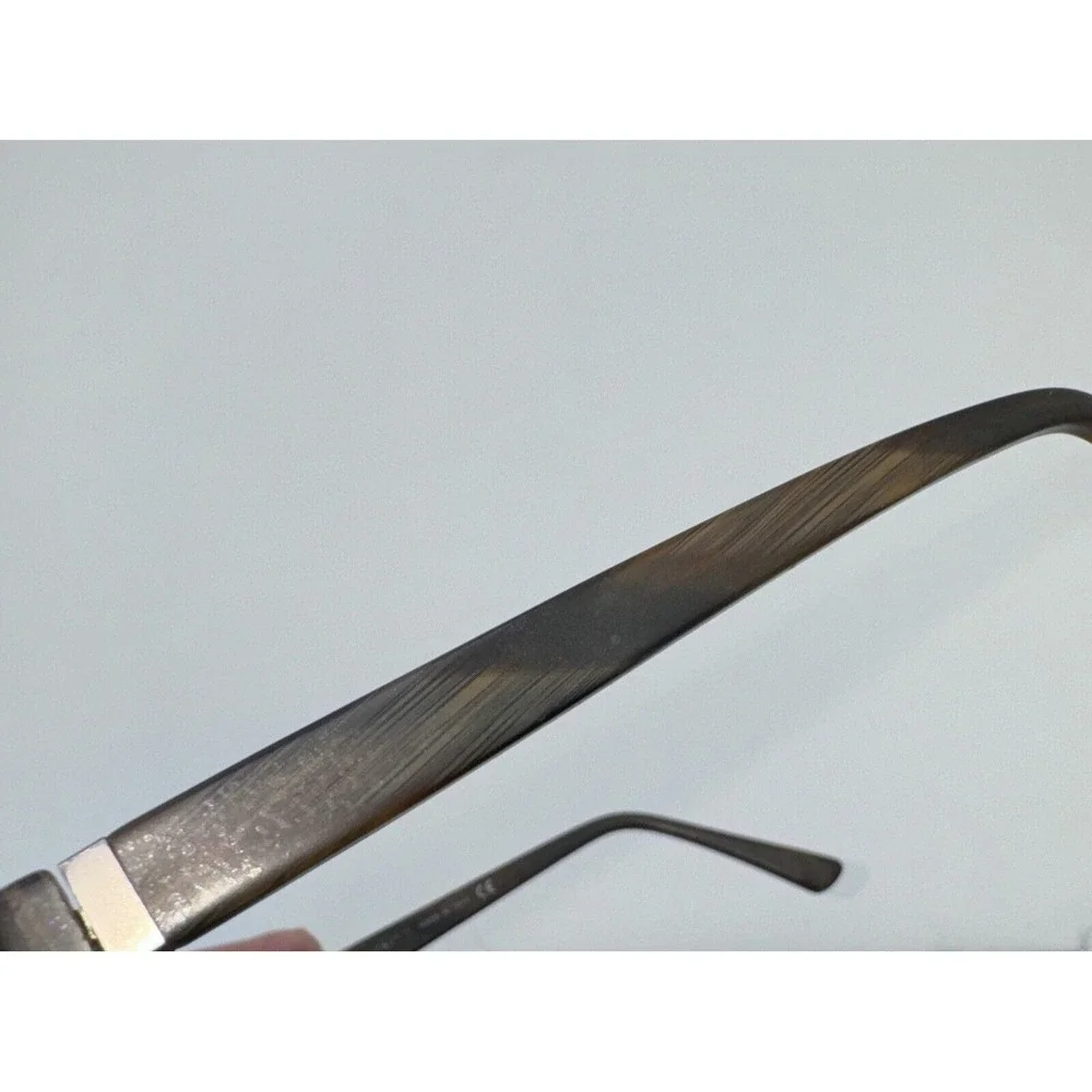 Safilo‎ Team 4157 OF24 140 Brown Wood Look Eyeglass Frames ONLY Italy with Case